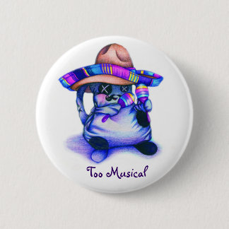 "Goo-too Musical"-knop Ronde Button 5,7 Cm