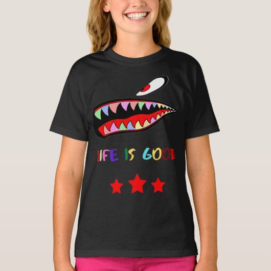 GOOBA 6ix9ine rap haai T-shirt (Voorkant)