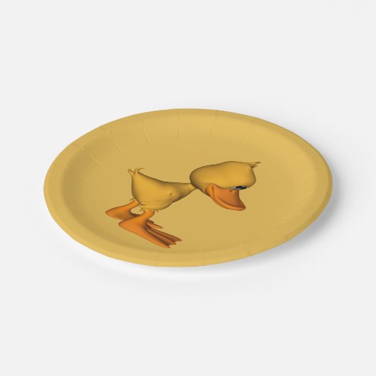 Goober de eend papieren bordje (Gekanteld)