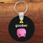 Goober Funny Meme Ironic Weirore Sleutelhanger (Voorkant)