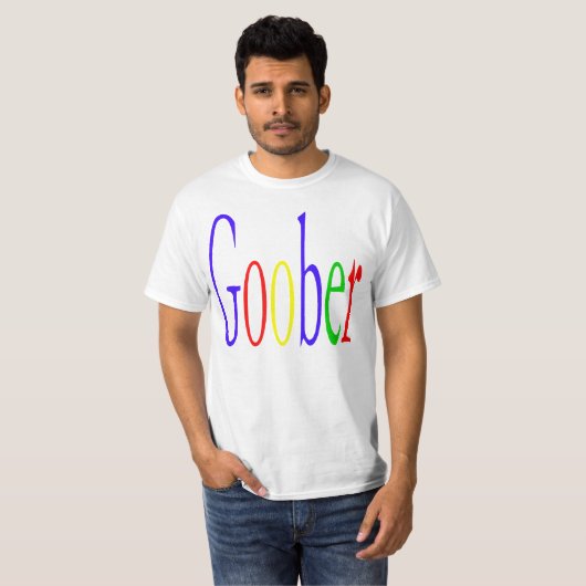 Goober Google T-shirts (Voorkant volledig)