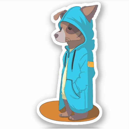 Goober the Dog Sticker (Voorkant)