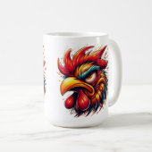 "Goober the Furious Rooster" Mug Koffiemok (Voorkant rechts)