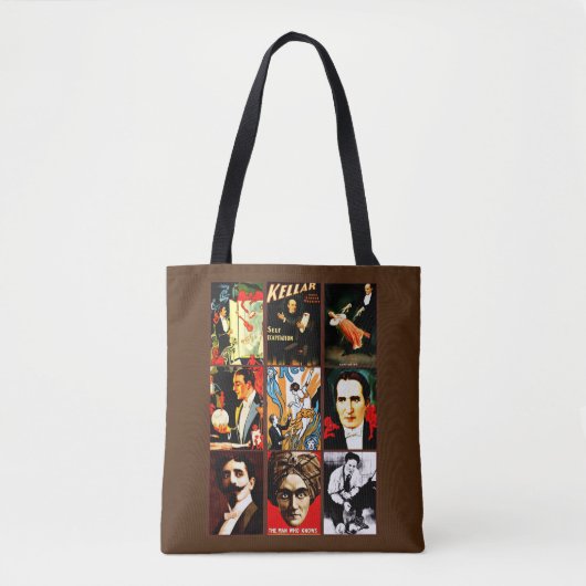 goochelaar illusionisten psychisch show freaks tote bag (Voorkant)