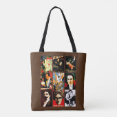 goochelaar illusionisten psychisch show freaks tote bag (Achterkant)