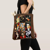 goochelaar illusionisten psychisch show freaks tote bag (Dichtbij)