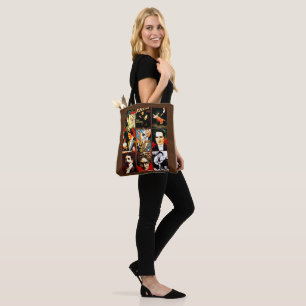 goochelaar illusionisten psychisch show freaks tote bag