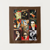 goochelaar illusionisten psychisch show freaks wandkleed (Voorkant)