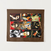 goochelaar illusionisten psychisch show freaks wandkleed (Voorkant (horizontaal))