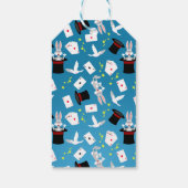 goochelaar meisje Show verjaardagsfeestje Cadeaulabel (Achterkant)