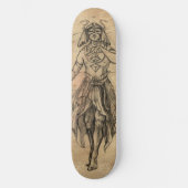 Goochelaar tarotcard artful persoonlijk skateboard (Voorkant)