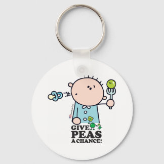 GoochiCoo - Geef Peas een kans Sleutelhanger