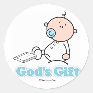 GoochiCoo - Gods cadeau Ronde Sticker