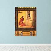 Good and Evil: Scorn, 1832 (detail van 89709) (oli Canvas Afdruk (Insitu (Houten vloer))