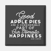 Good Apple Pies Quote Magneet (Voorkant)