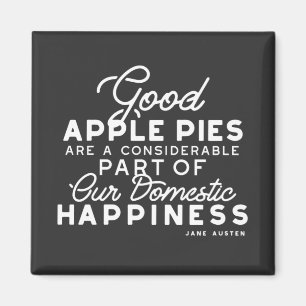 Good Apple Pies Quote Magneet