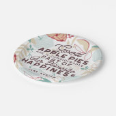 Good Apple Pies Quote Papieren Bordje (Gekanteld)