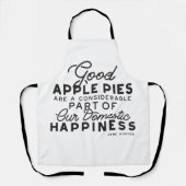 Good Apple Pies Quote Schort (Voorkant)