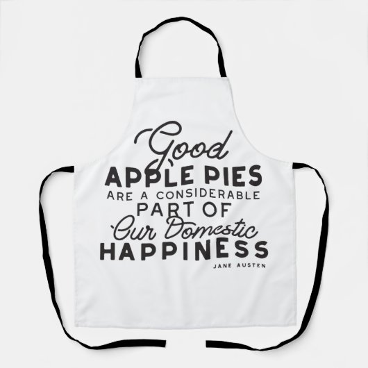 Good Apple Pies Quote Schort (Voorkant)