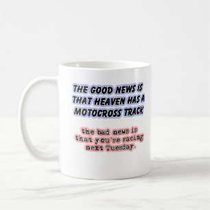 Good Bad News Heaven Dirt Bike Motocross Mok