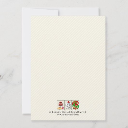 Good Bad Ugly Holiday Party nodigt uit Kaart (Achterkant)