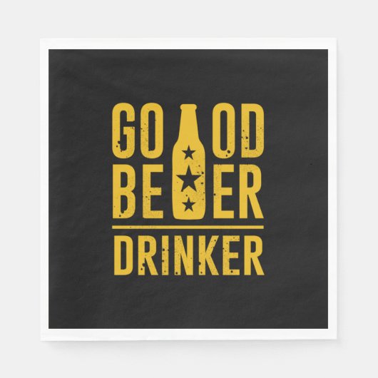 Good Beer Drinker Servet (Voorkant)