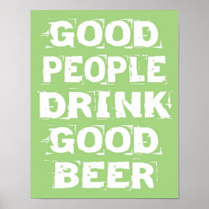 Good Beer Poster