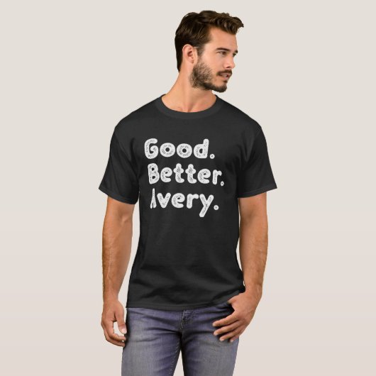 Good better Avery T-shirt (Voorkant volledig)