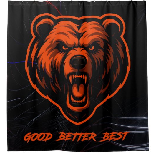 Good Better Best Never Let It Rest Douchegordijn (Voorkant)