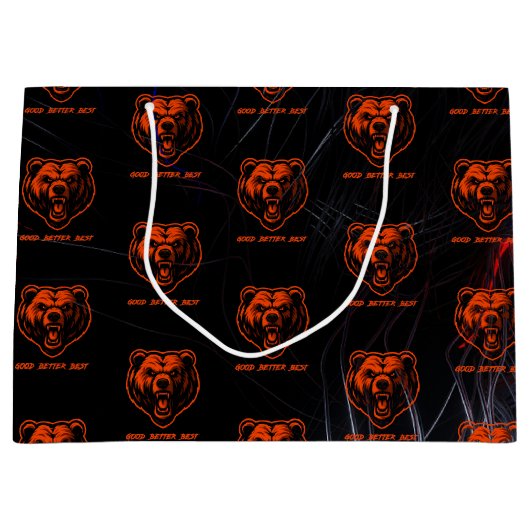 Good Better Best Never Let It Rest Groot Cadeauzakje (Voorkant)