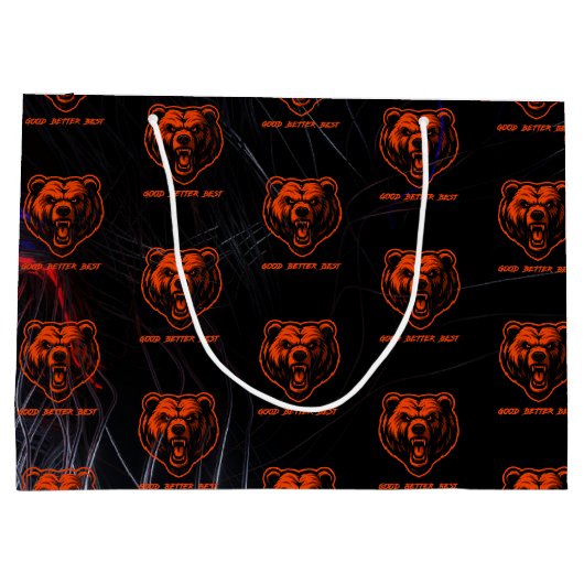 Good Better Best Never Let It Rest Groot Cadeauzakje (Achterkant)