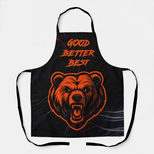 Good Better Best Never Let It Rest Schort (Voorkant)