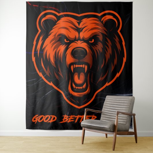 Good Better Best Never Let It Rest Wandkleed (In situ)