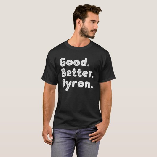 Good better Byron T-shirt (Voorkant volledig)