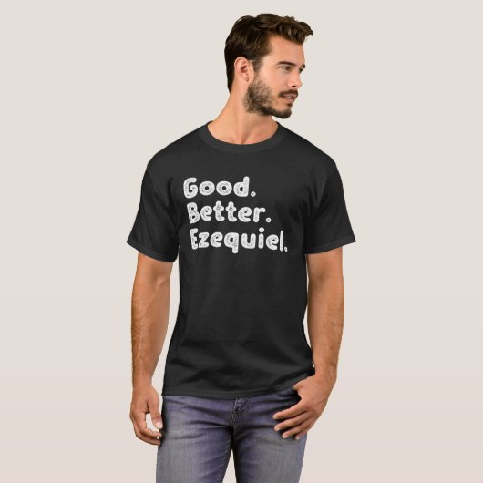 Good better Ezequiel T-shirt (Voorkant volledig)