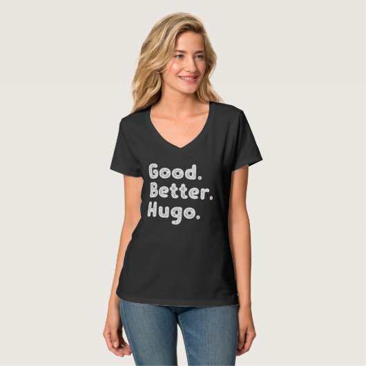 Good better Hugo T-shirt (Voorkant volledig)