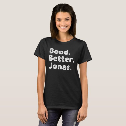 Good better Jonas T-shirt (Voorkant volledig)