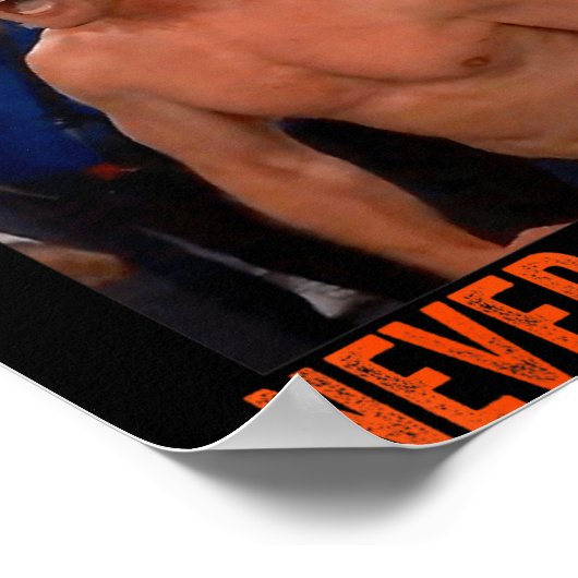 Good Better Never Let It Rest Ben Johnson Poster (Hoek)