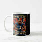 Good Better Never Let It Rest Funny Bear Koffiemok (Links)