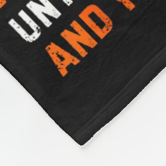 Good Better Never Let It Rest Motivational Quote  Fleece Deken (Hoek)