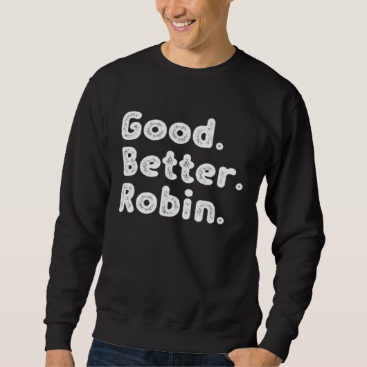 Good better Robin Trui (Voorkant)