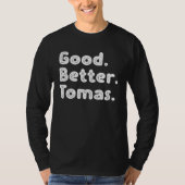 Good better Tomas T-shirt (Voorkant)