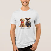 Good Boy, Bad Boy (Dogs) Tri-Blend Shirt (Voorkant)