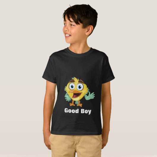 Good Boy Bird T-shirt (Voorkant volledig)