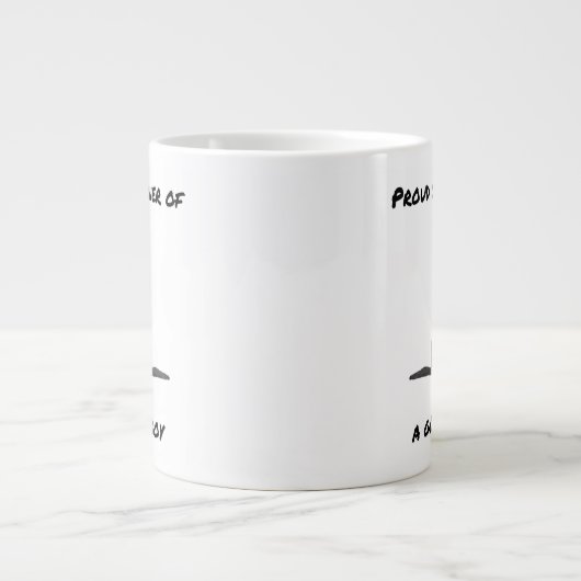 Good Boy Black Lab Grote Koffiekop (Voorkant)