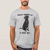 Good Boy Black Lab T-shirt (Voorkant)