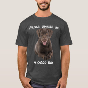Good Boy Chocolate Lab T-shirt