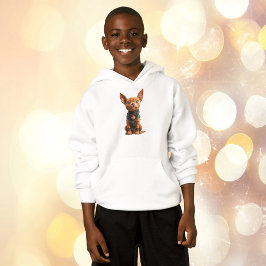 Good Boy Christmas Dog Boy's Hoodie