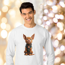 Good Boy Christmas Dog Mannen T-shirt