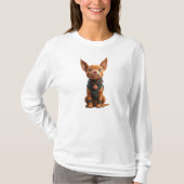 Good Boy Christmas Dog Vrouwen T-shirt (Voorkant)